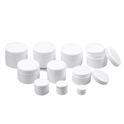 30g white cream jar