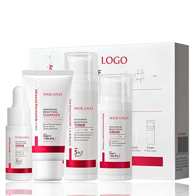 custom niacinamide skin care set