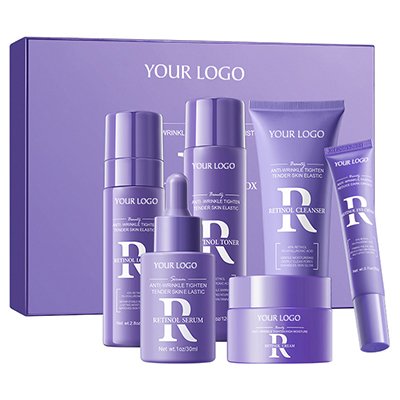 custom retinol skincare set