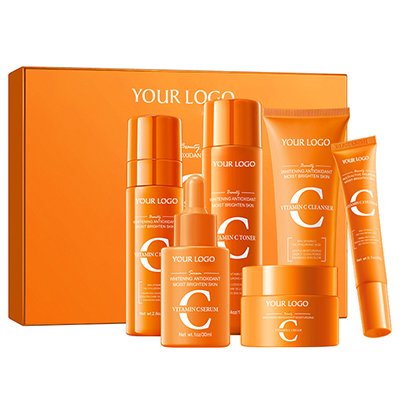 custom vitamin c skin care set