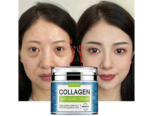 private label collagen anti aging wrinkle Cream