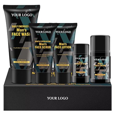 private label deep cleansing skin care set