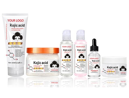 private label kojic acid skin care set