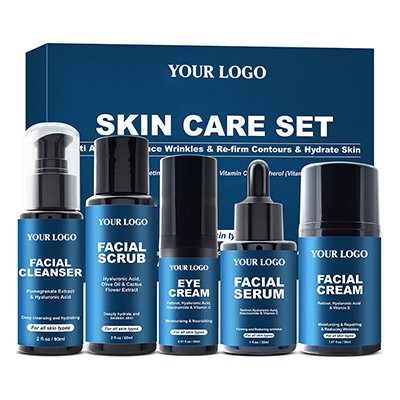 private label men skin care set