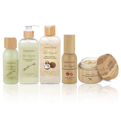 private label natural skin care set