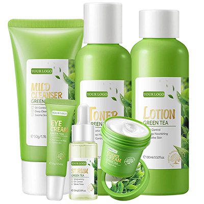 private label sensitive skincare set