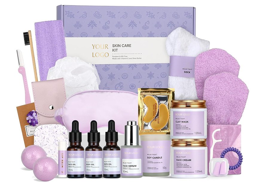private label skin care set manufacturer
