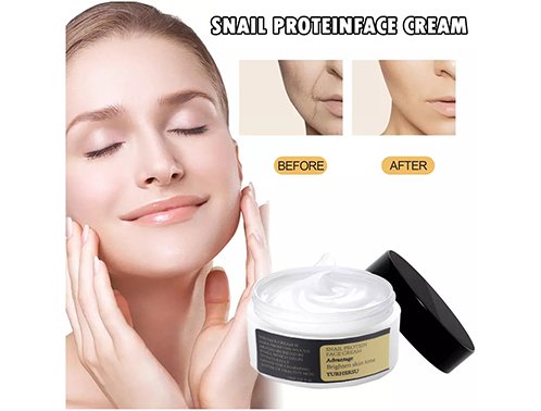 snail protein face cream