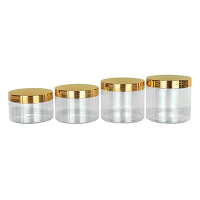 gold cap jar