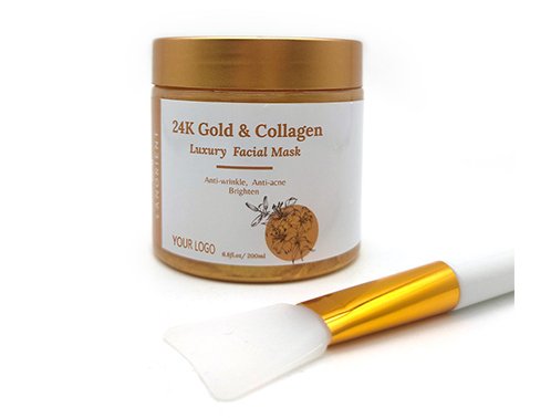 24k gold collagen facail mask