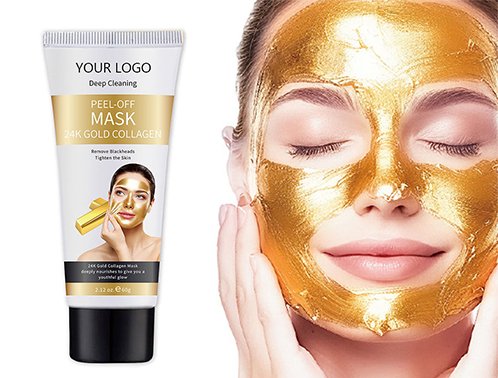 24k gold collagen peel off mask