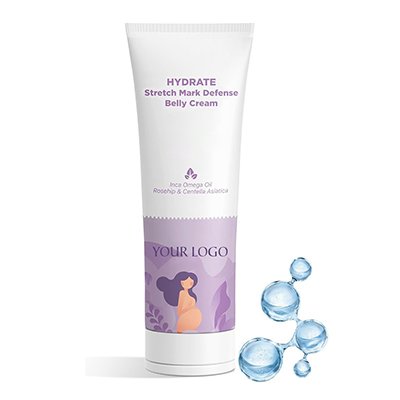 custom hyaluronic acid stretch mark cream