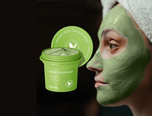 green tea mud mask