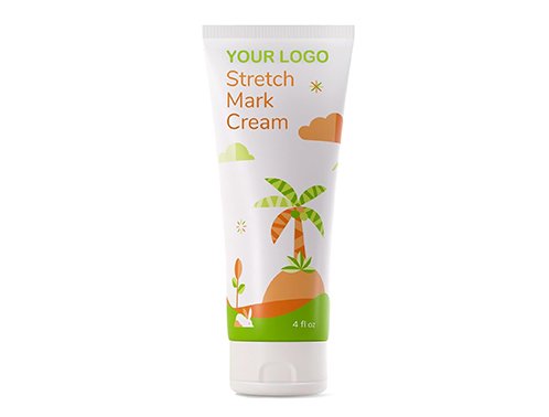 private label coconut stretch mark cream
