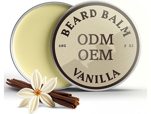 private label vanilla beard balm