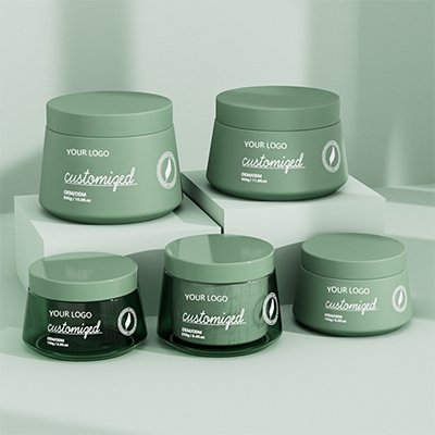 seaweed mud mask jar