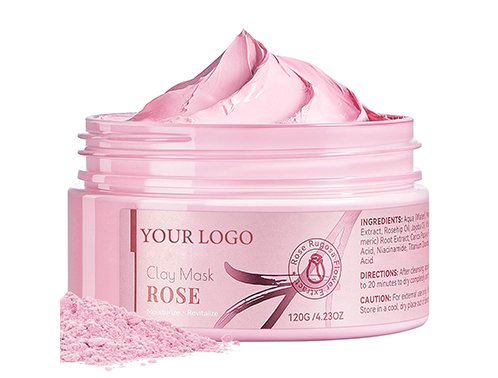 Rose clay mask