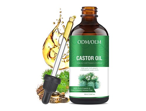 private label black castor hair oil