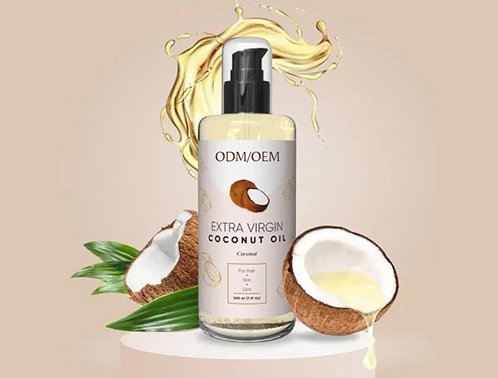 private label coconut hair oil