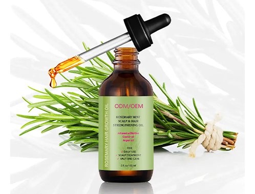 private label rosemary hair oil