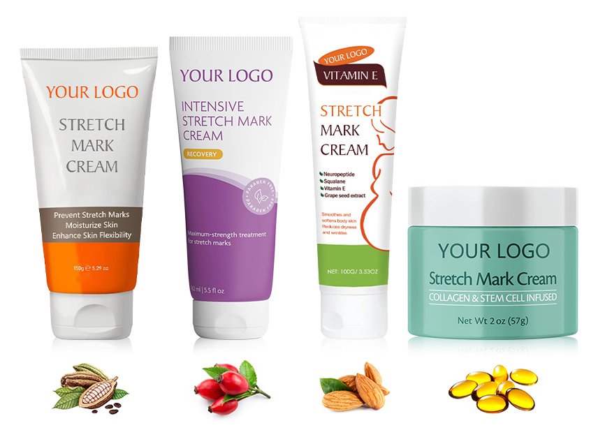 private label stretch mark cream manufacturer