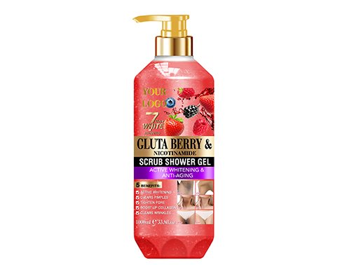 04 private label gluta berry shower gels