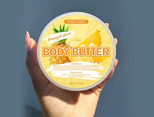 12 private label pineapple body butter