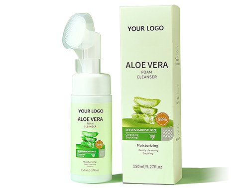 aloe vera foam cleanser