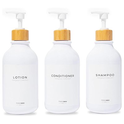 bamboo pump bottle