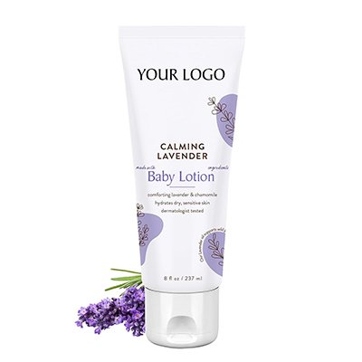 custom lavender extract baby lotion