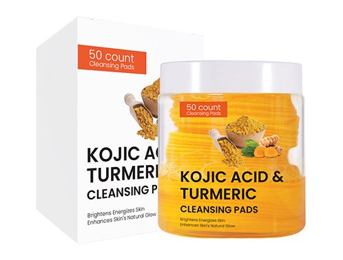 kojic acid turmeric cleansing pads