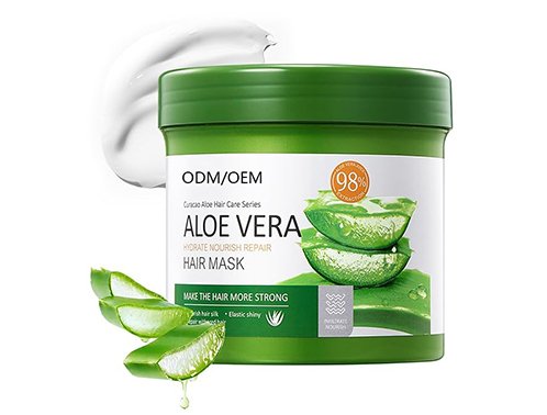 private label aloe vera hair mask