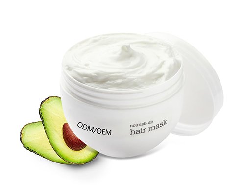 private label avocado oil hair mask