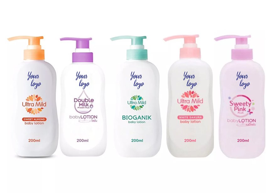 private label baby care lotion manufacturer