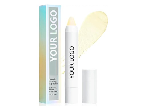 private label blading lip scrub