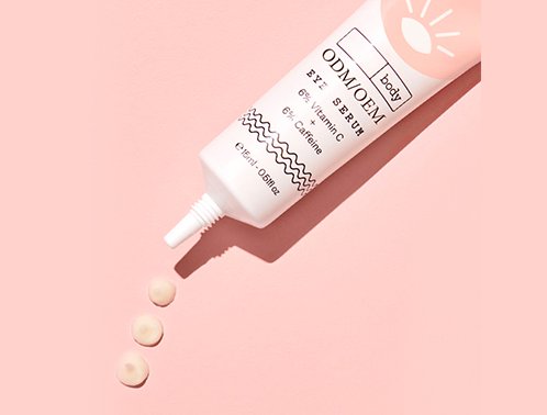 private label brightening eye serum