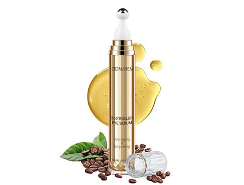 private label caffeine eye serum