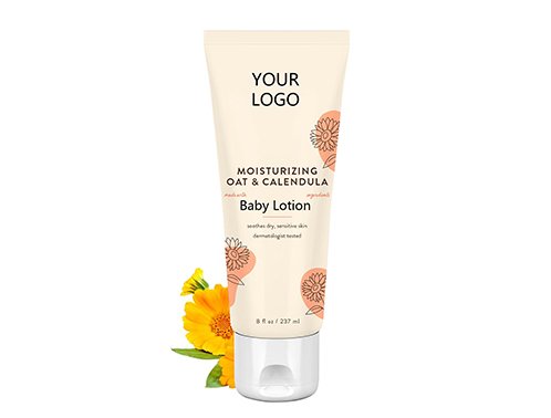 private label calendula extract baby lotion