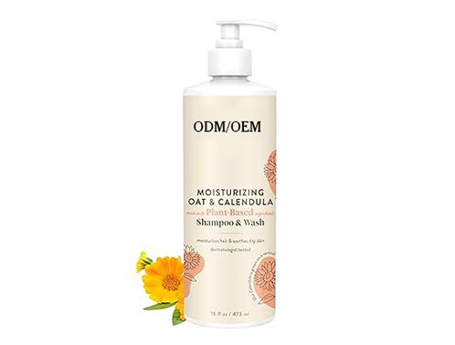 private label calendula shampoo