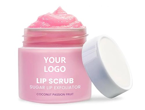 private label coconut lip exfoliator