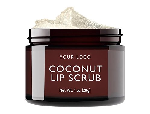 private label coconut lip scrub
