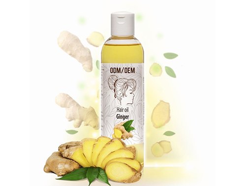 private label ginger hair oil