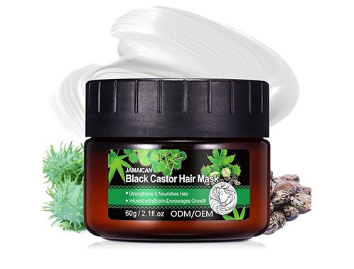 private label jamaican black castor oil hair mask