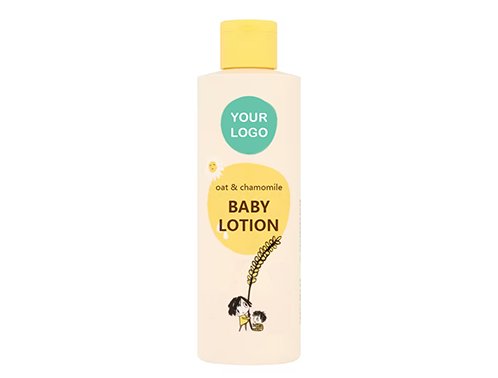 private label oat extract baby lotion
