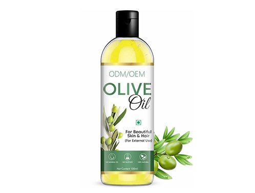 private label olive hair oil