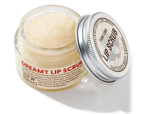 private label shea butter soft lip scrub