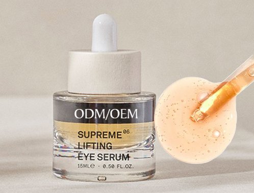 private label tightening eye serum