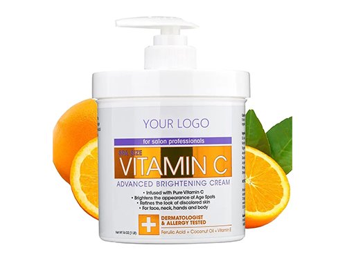 private label vitamin c brightening cream