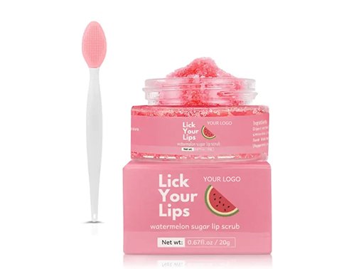 private label watermelon sugar lip scrub