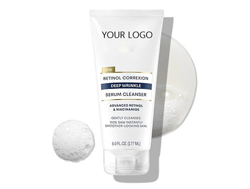 retinol deep wrinkle serum cleanser